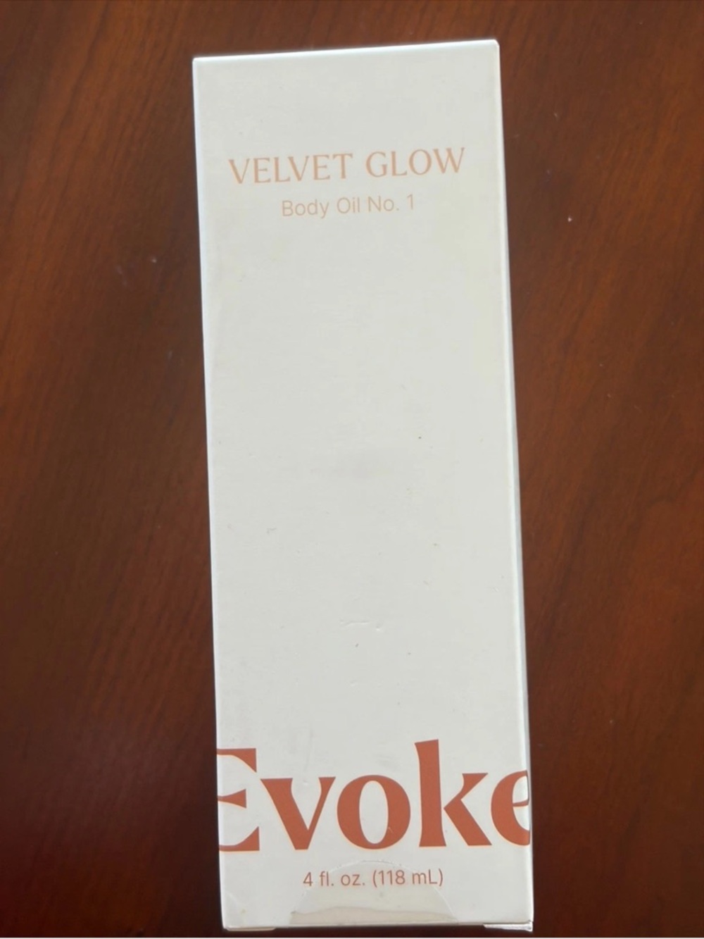 Evoke Velvet Glow Body Oil No.1 - NEW  4 oz